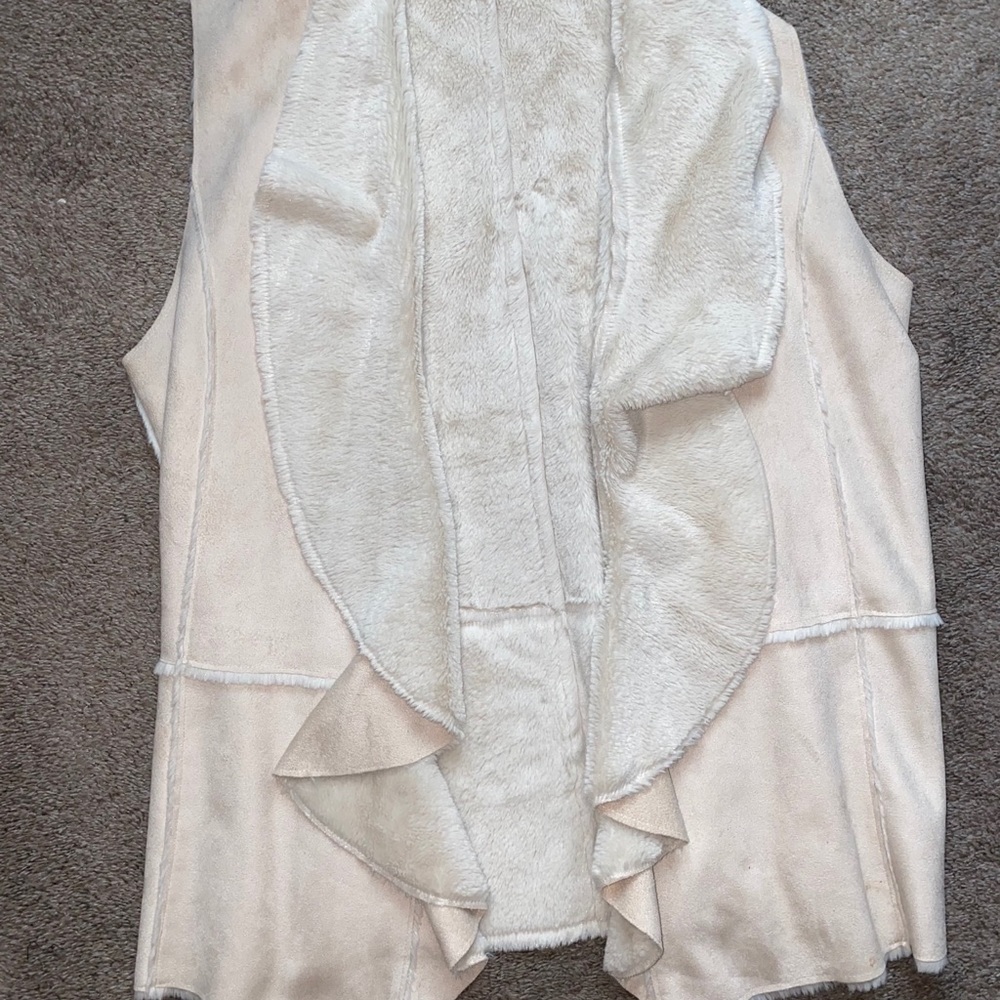 suede vest